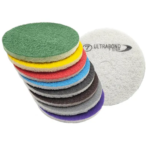 [0616020007] 7 Step Ultrabond Pad (Ø 330mm (13''), Step 0 Gr.30 morado)